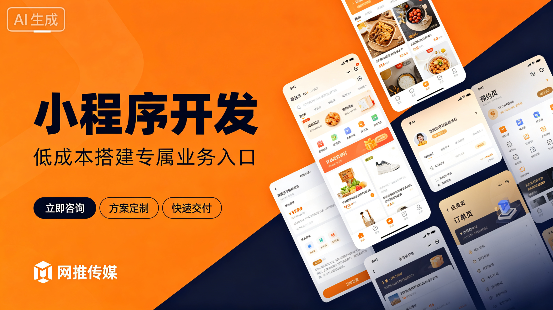 舟山小程序开发界面展示